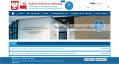 Desktop Screenshot of bip.urpl.gov.pl